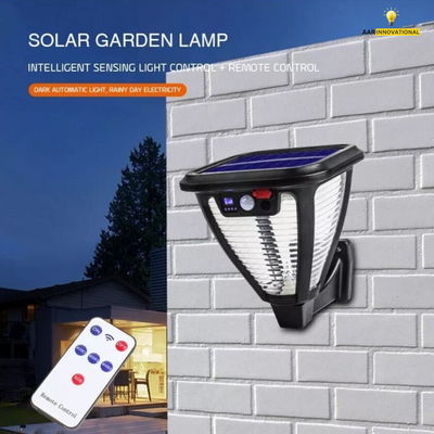 2000LM Solar Flood Light 3 Modes Motion Sensor IP65 Waterproof Outdoor Security