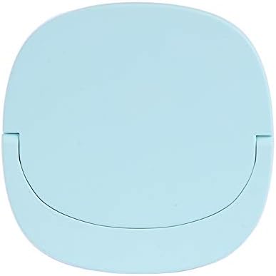 Portable Makeup Mirror with Led- USB Charging Pocket Mirror for Travel, Green